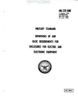 mil spec for electrical enclosures|mil std 108 pdf.